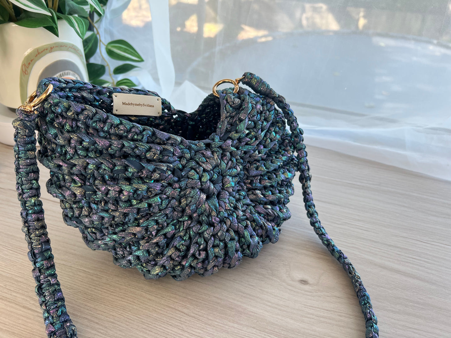 Shell bag. Crochet