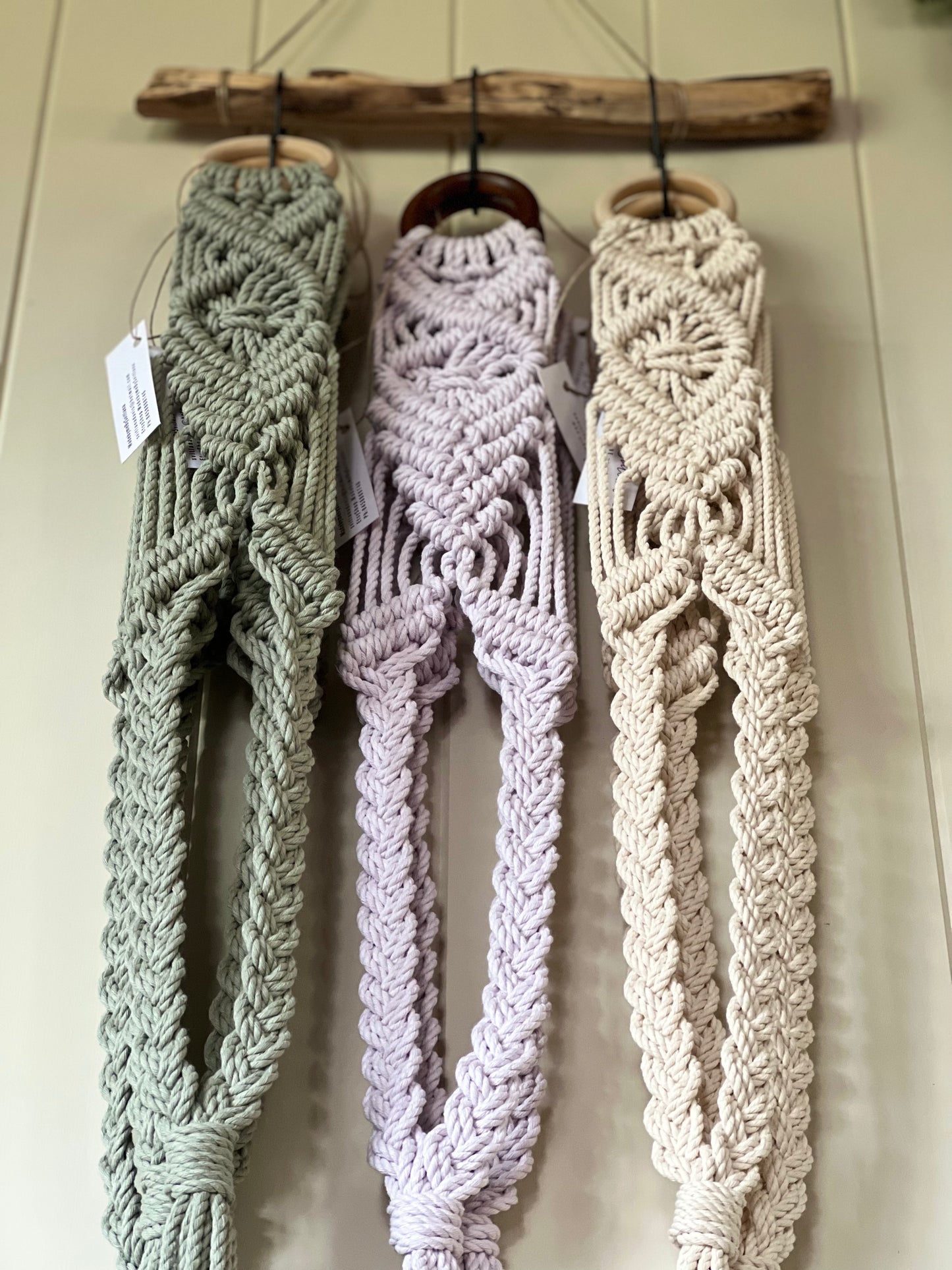 Macrame Hat Holder Single
