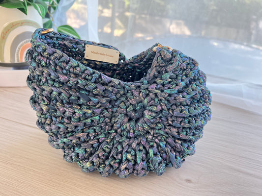 Shell bag. Crochet